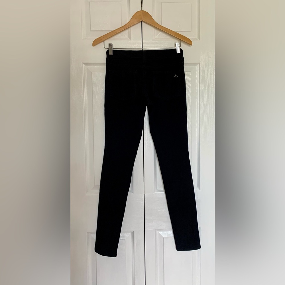 $220 NEW Rag & Bone Slim Skinny Low Rise Jeans Pants Sz 25 Equestrian leggings - Picture 7 of 14